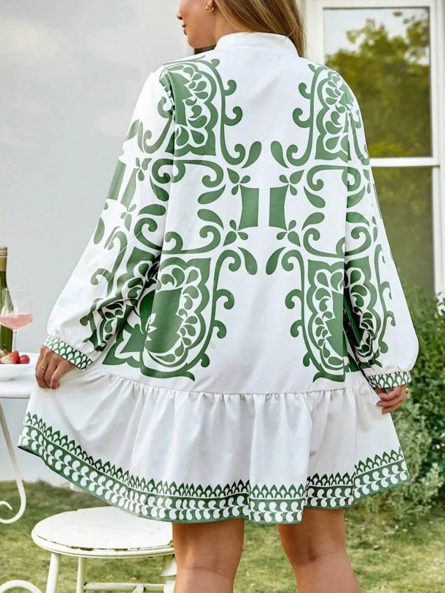 Floral Adorable Short Dress