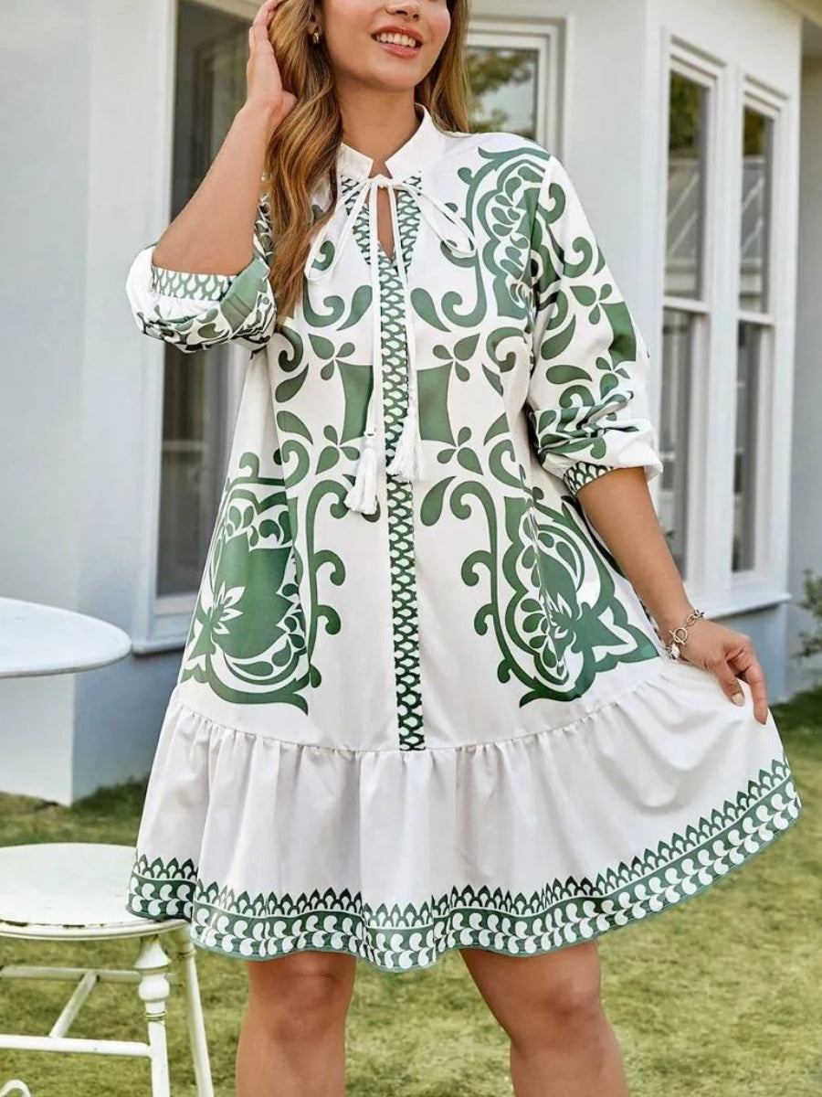 Floral Adorable Short Dress