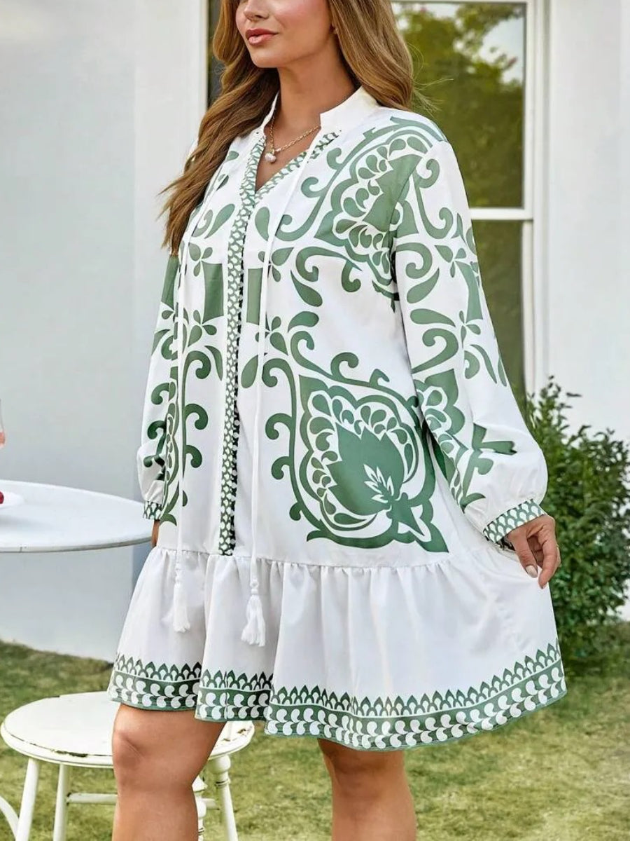 Floral Adorable Short Dress