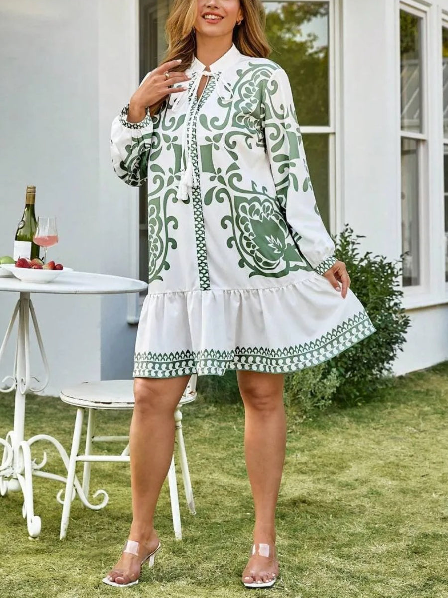 Floral Adorable Short Dress