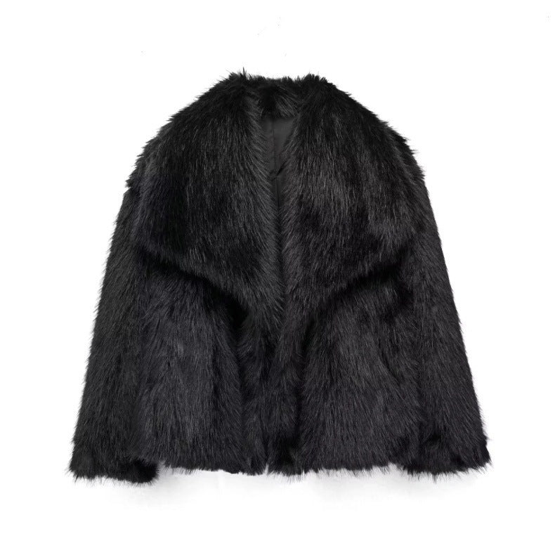 Chic Laps Faux Fur Coat