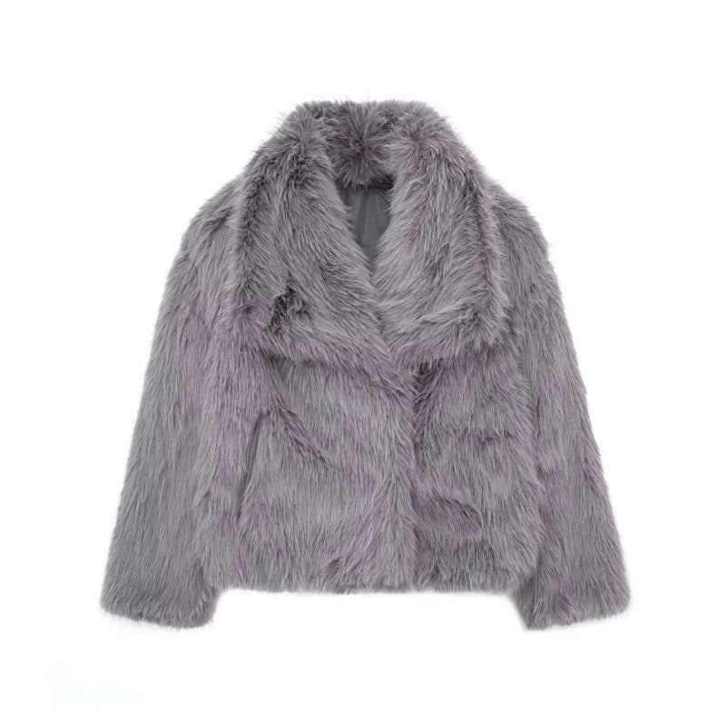 Chic Laps Faux Fur Coat