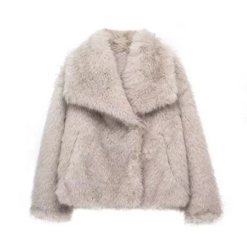Chic Laps Faux Fur Coat