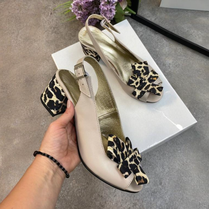 Women's Fashion Medium Heel Sandals