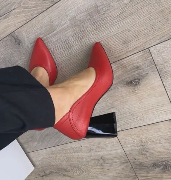 Women's Leather High Heeled Sandals(Buy 2 Free Shipping✔️)