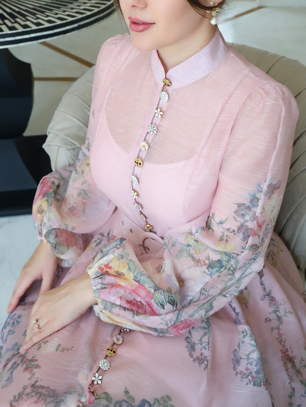 Floral Print Midi Dress