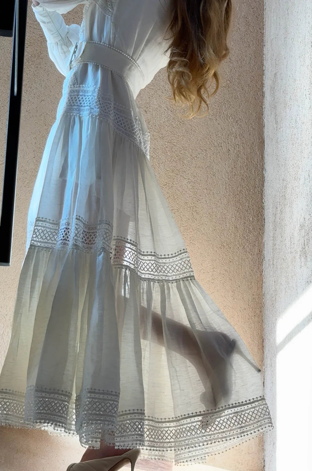 Snow White Maxi Dress