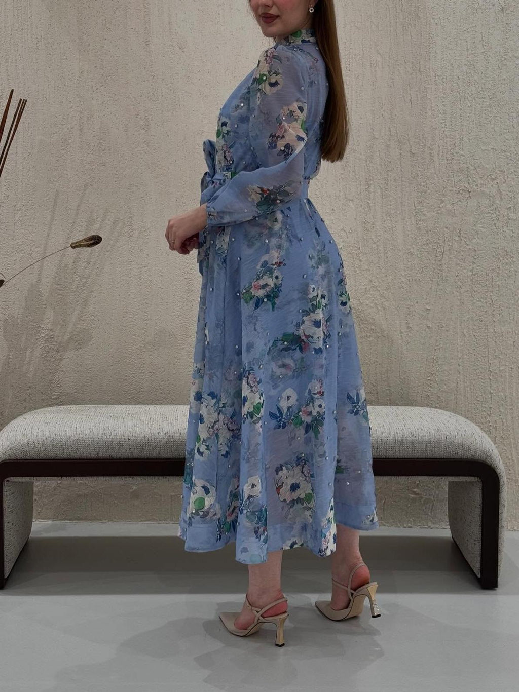 Elegant Soft Midi Dress