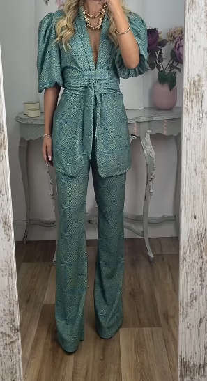 Women's New Shirt Suit Suit