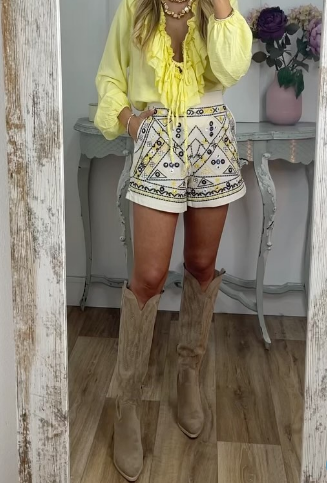 Women's New Summer Shorts Suit