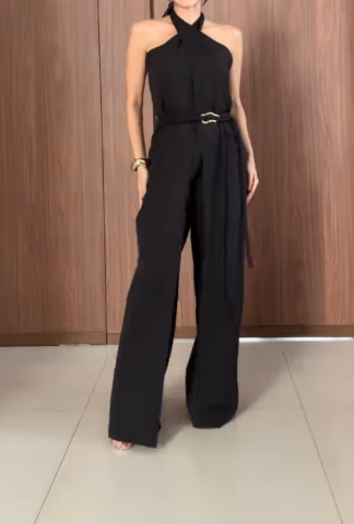 Women's New Neck Jumpsuit
