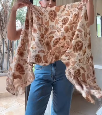 Ladies New Multi-color Split Gun