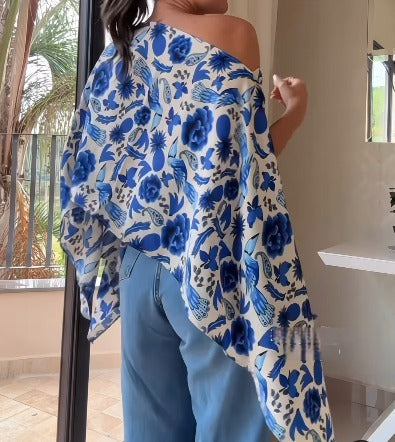 Ladies New Multi-color Split Gun