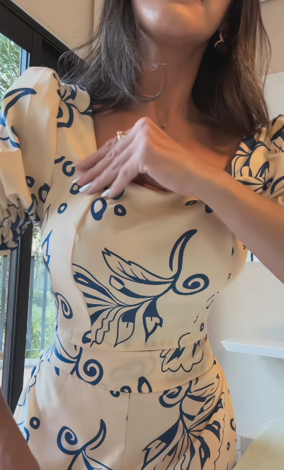 Women's New Printed Two-piece Set