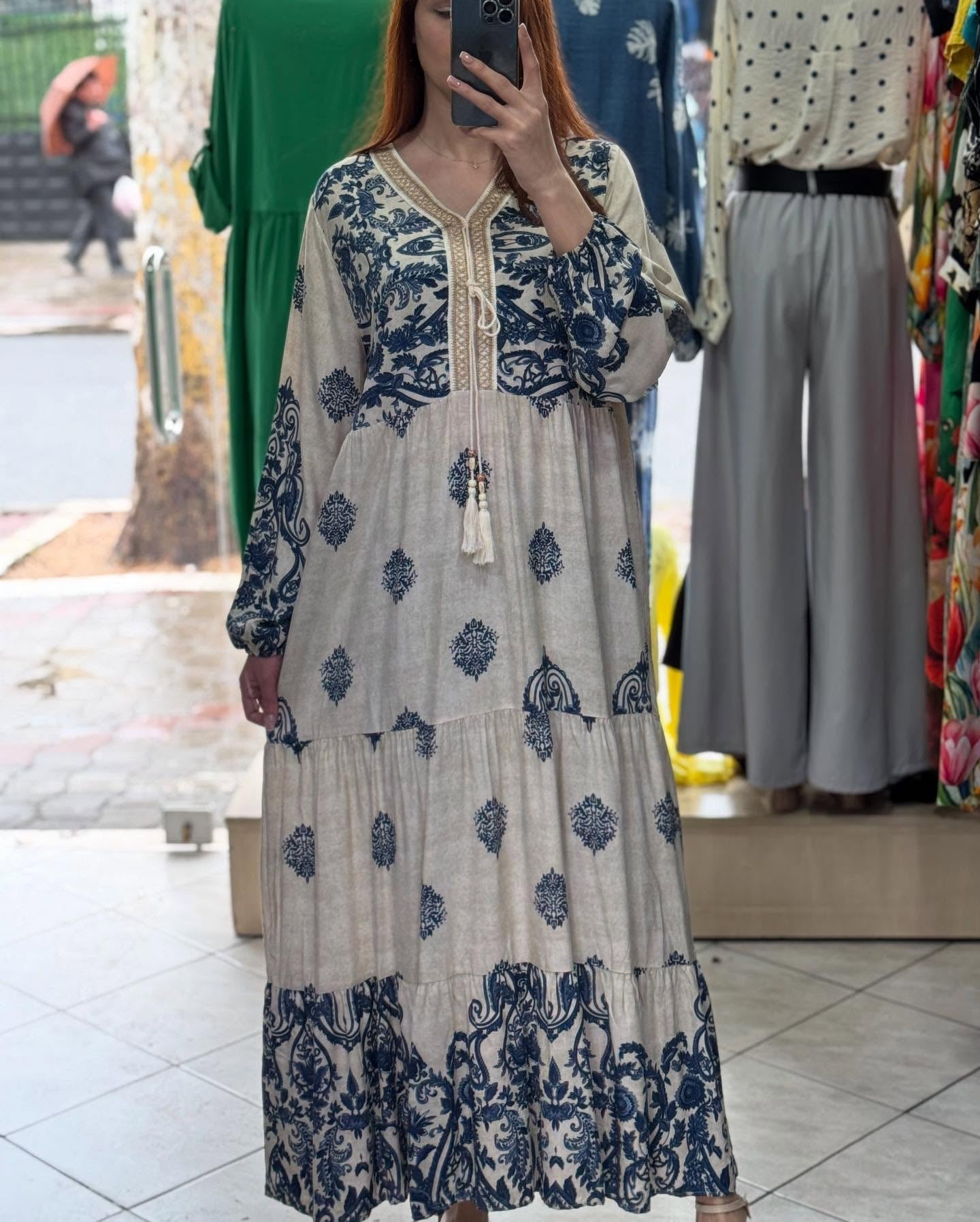 CM Brand Printing Dress