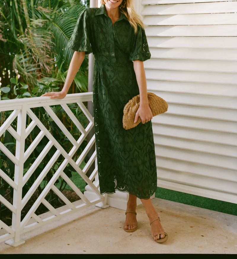 Women's New Dark Green Skirt