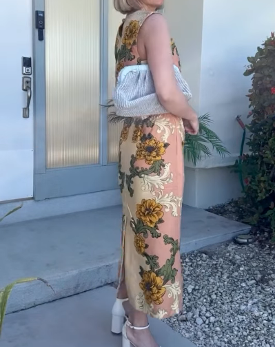 Women's Flower Embroidered Suit