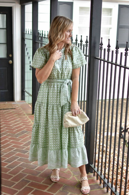 New Green Dress For Summer