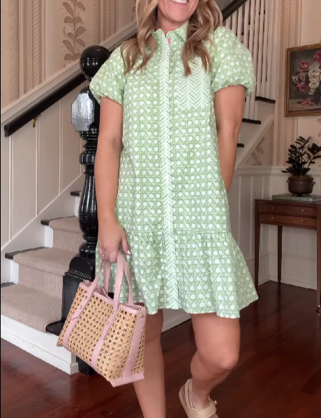 New Green Dress For Summer