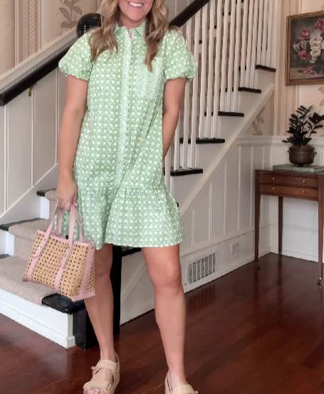 New Green Dress For Summer