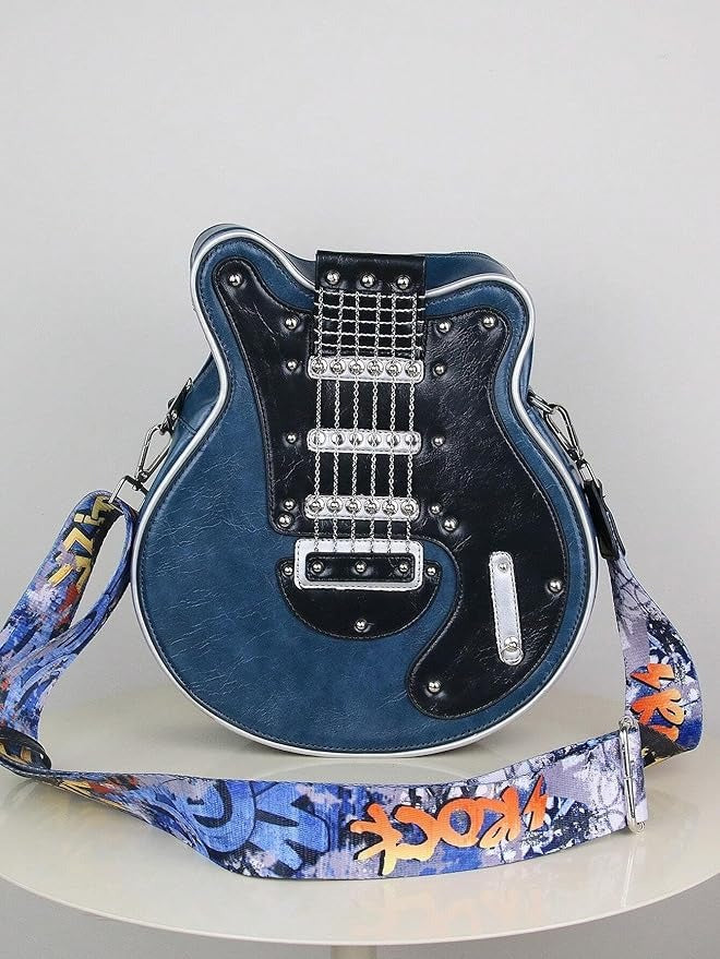 Bass Guitar Unique Design Shoulder Bag