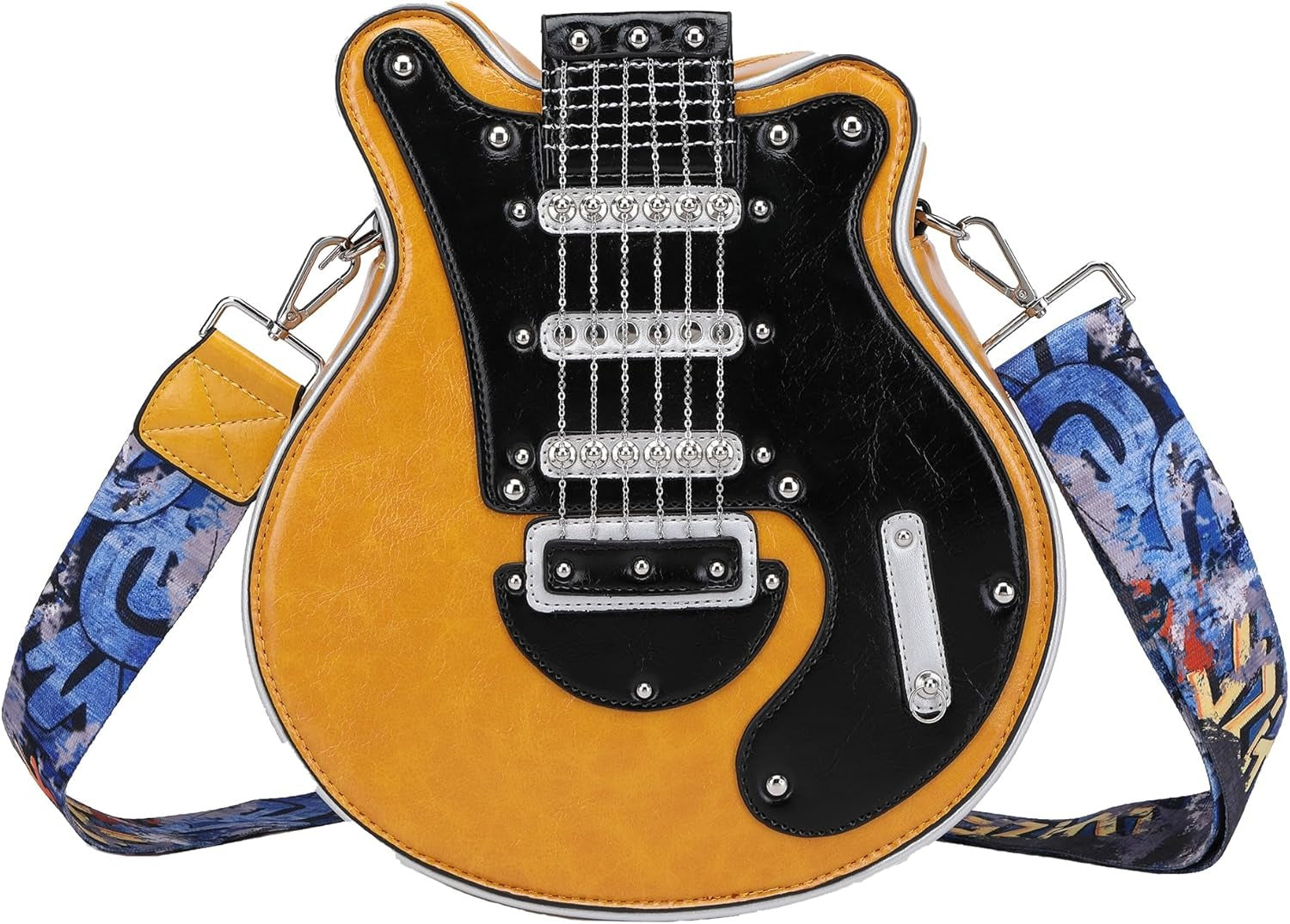 Bass Guitar Unique Design Shoulder Bag