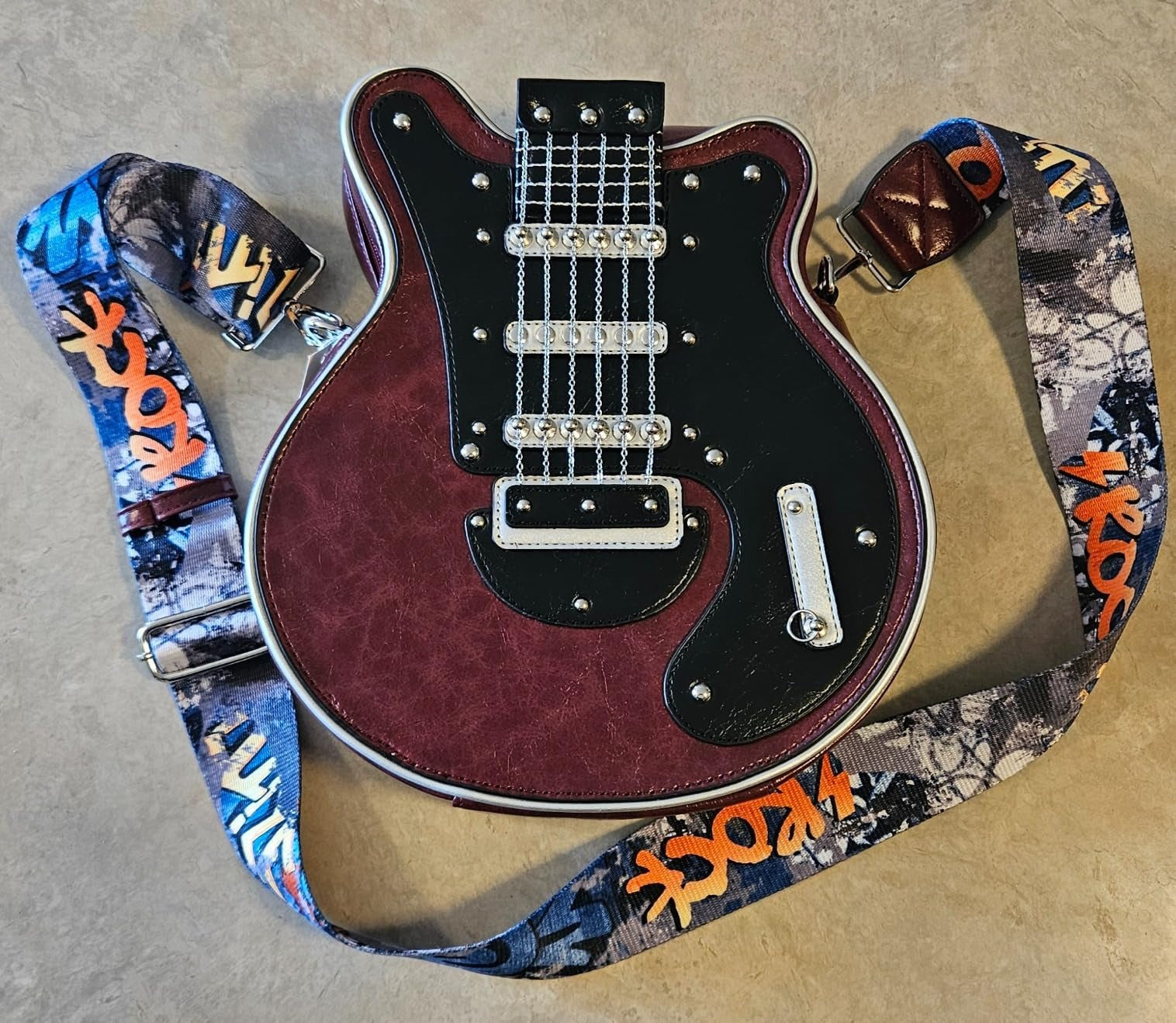 Bass Guitar Unique Design Shoulder Bag