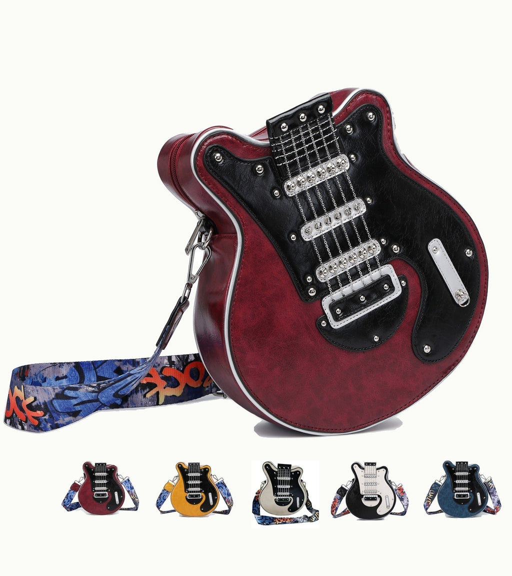 Bass Guitar Unique Design Shoulder Bag