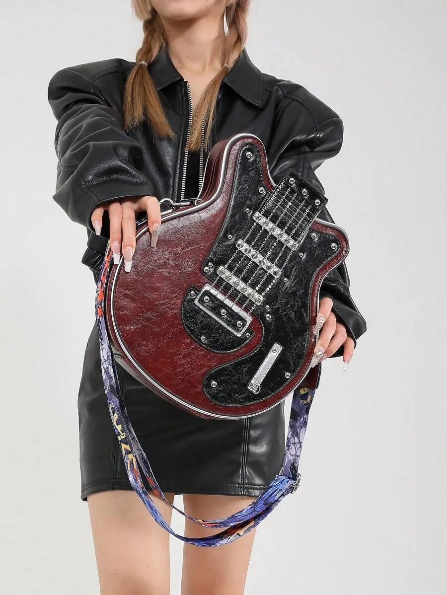 Bass Guitar Unique Design Shoulder Bag