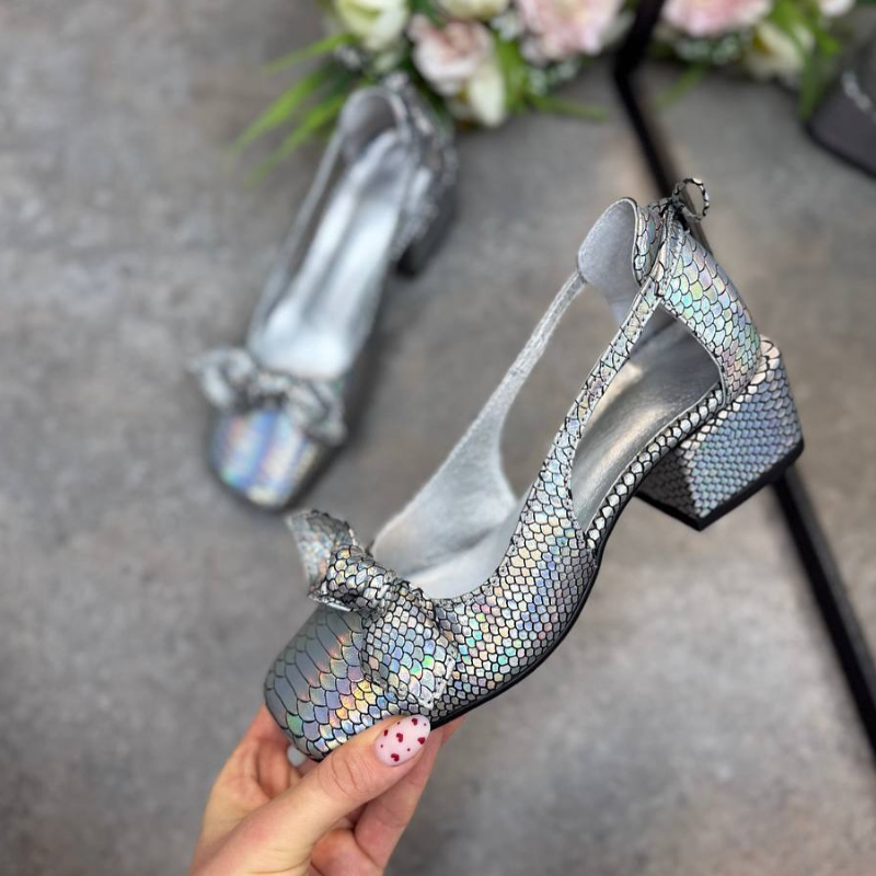 Women's Summer Fashion Silver Sandals