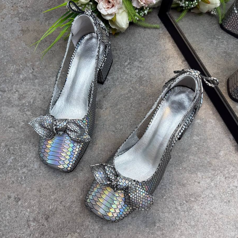 Women's Summer Fashion Silver Sandals