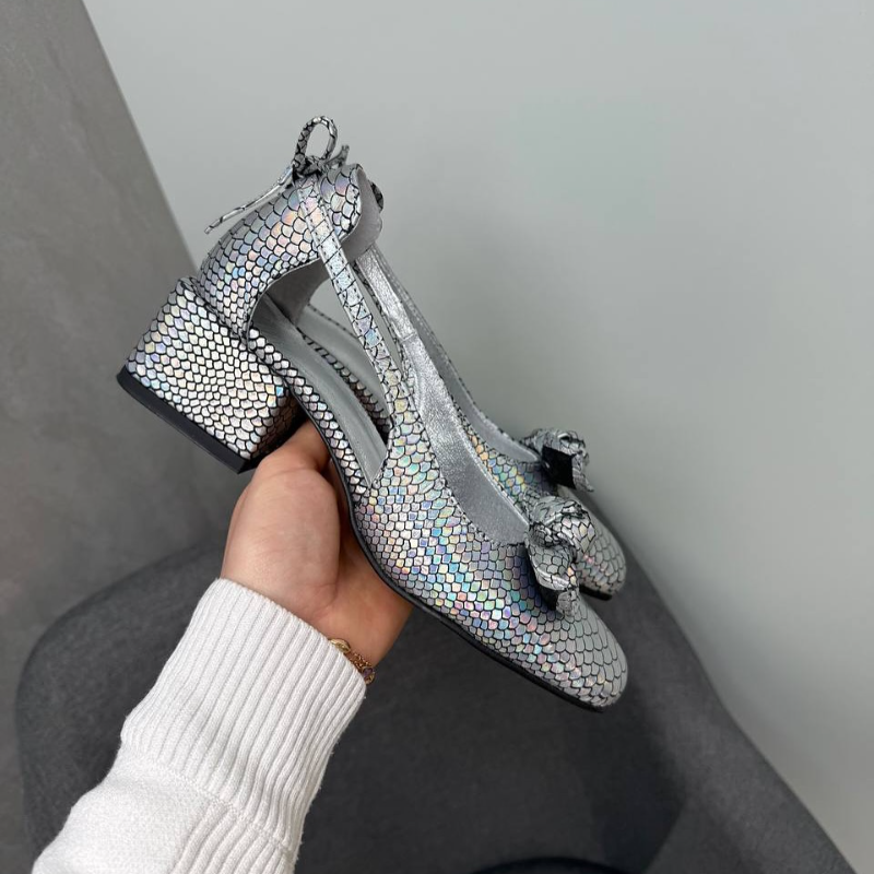 Women's Summer Fashion Silver Sandals