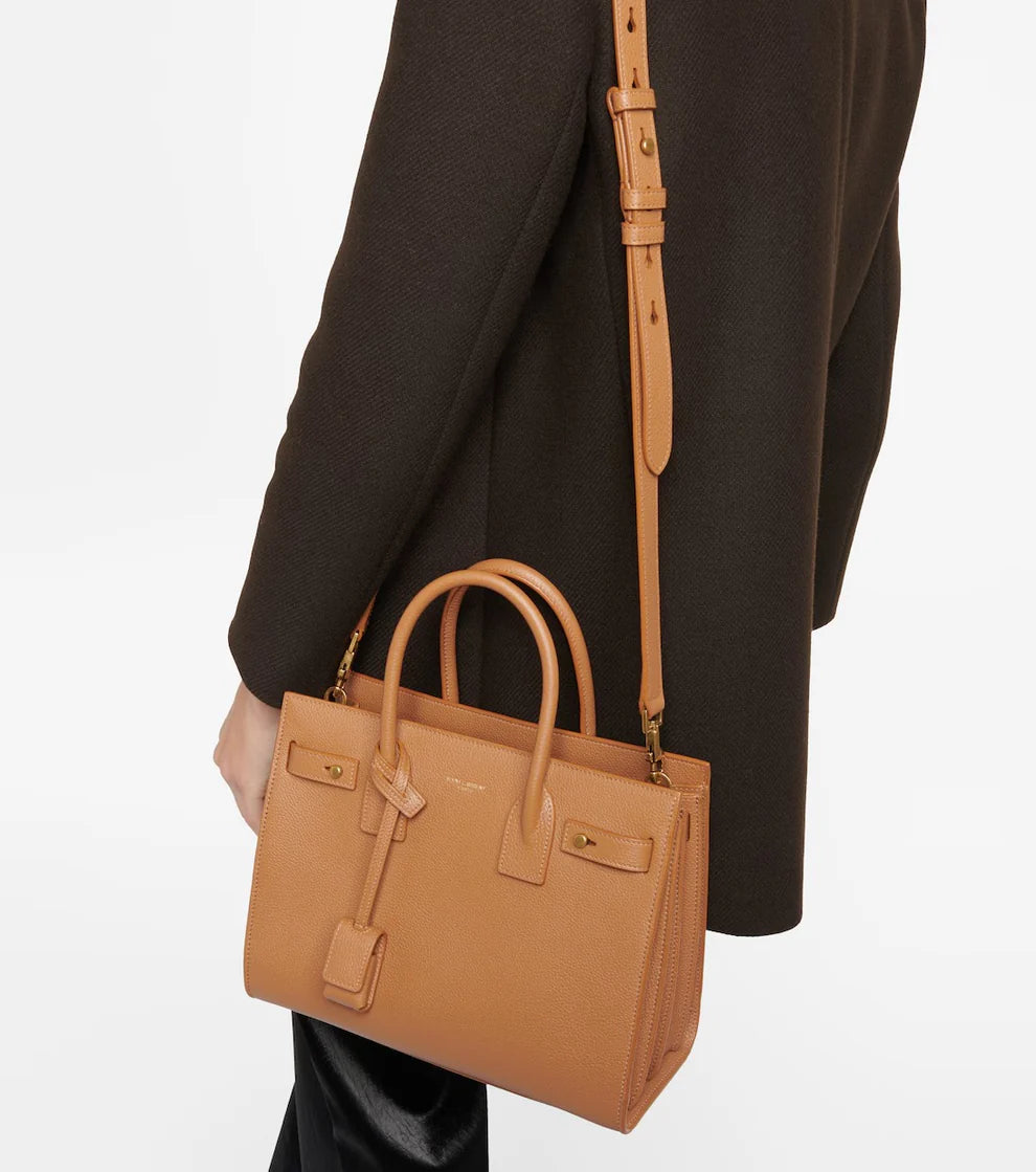 Shirly Small Leather Tote Bag