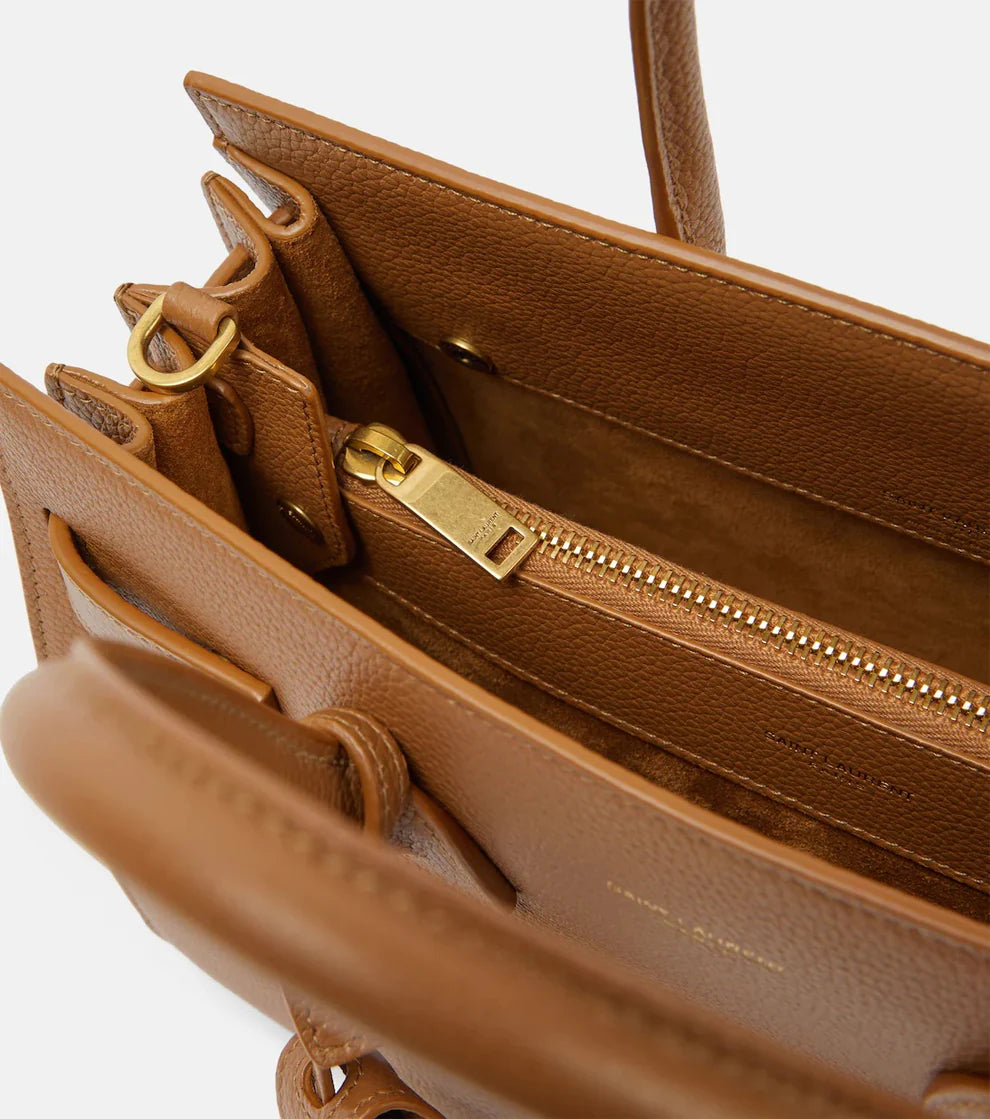 Shirly Small Leather Tote Bag