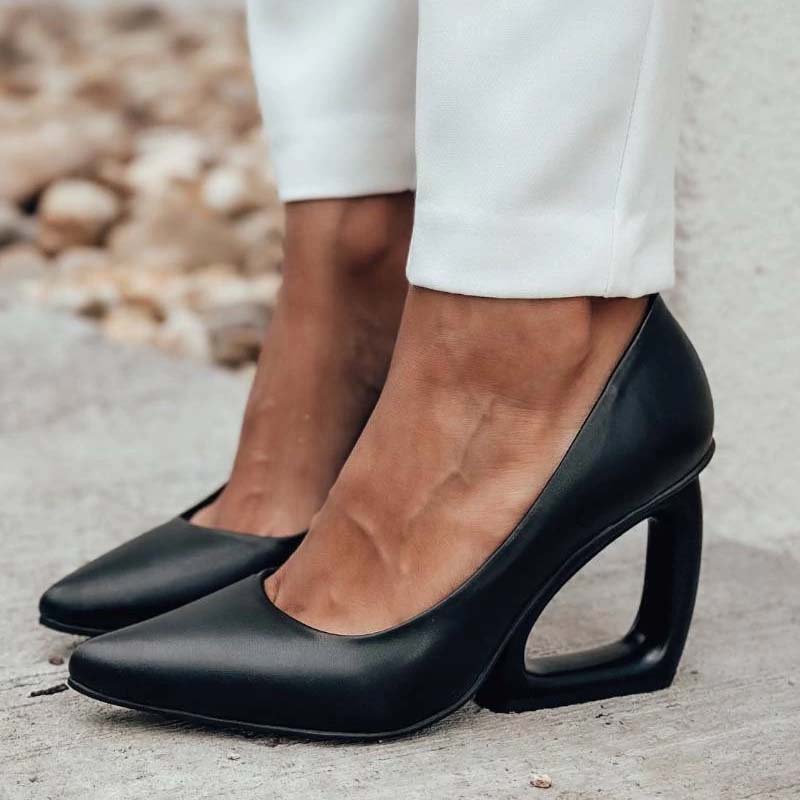 Fashion Shaped Heel Pumps