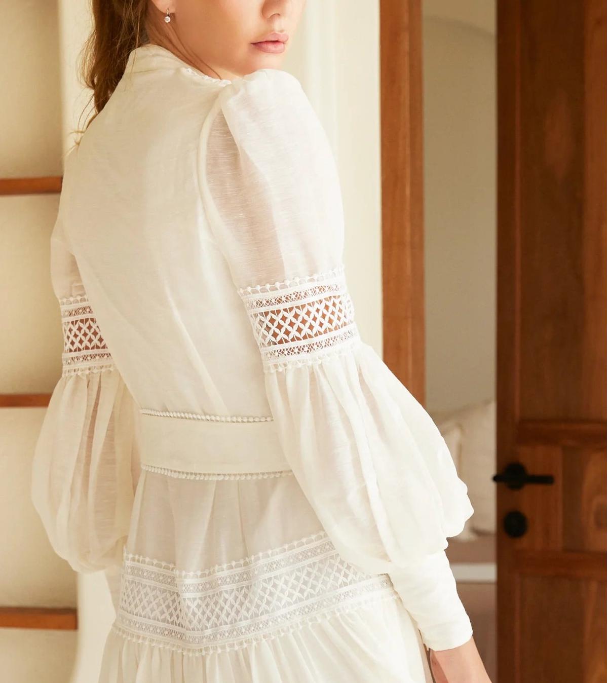 Snow White Maxi Dress