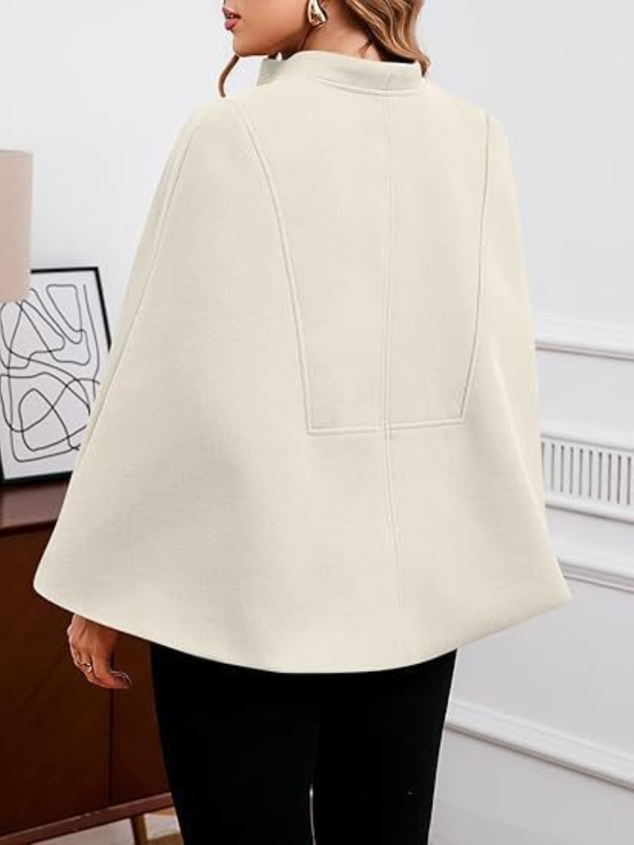 Stand Collar Open Front Fall jacket