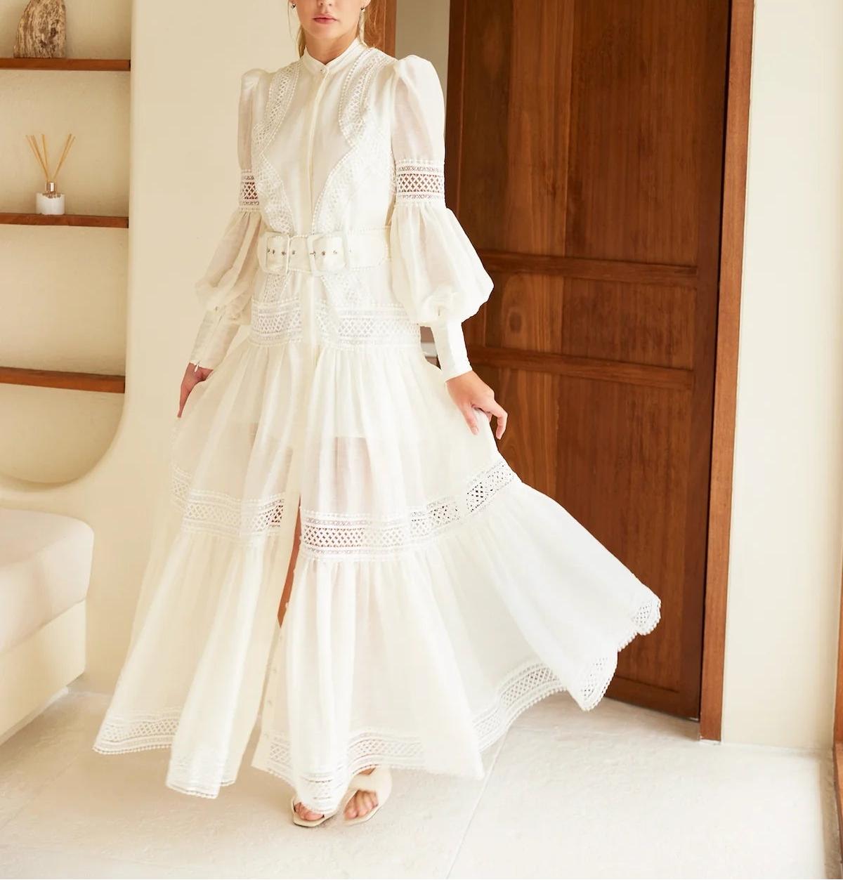 Snow White Maxi Dress