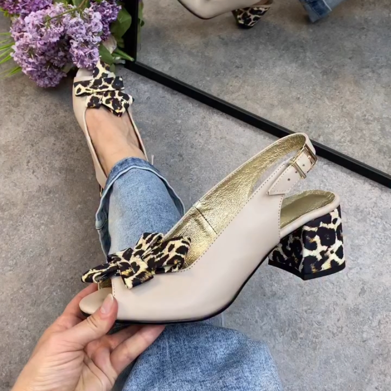 Women's Fashion Medium Heel Sandals