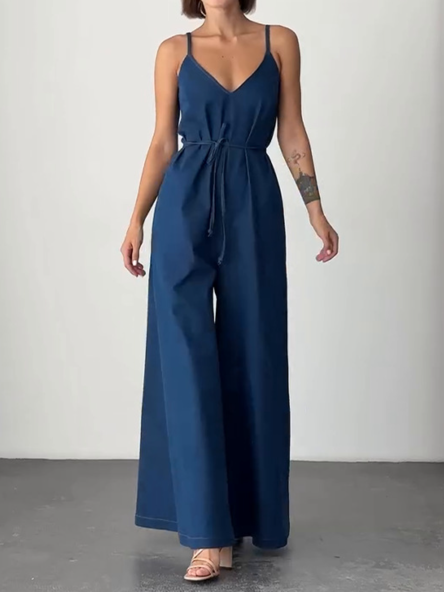 Chic Sling Loose Jumpsuit