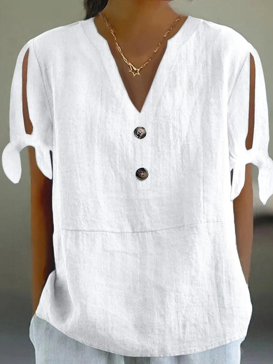 Unique Split Sleeve Top