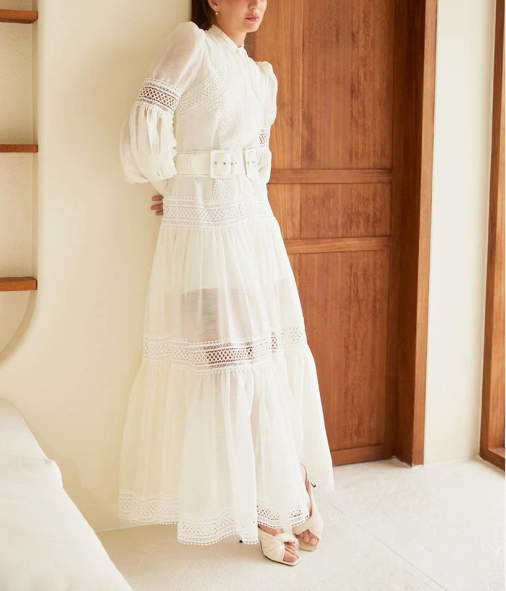 Snow White Maxi Dress