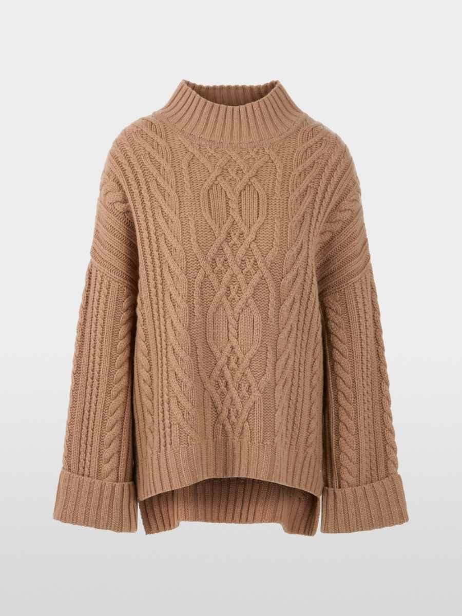 Knitted In Germany Cable-knit Jumper