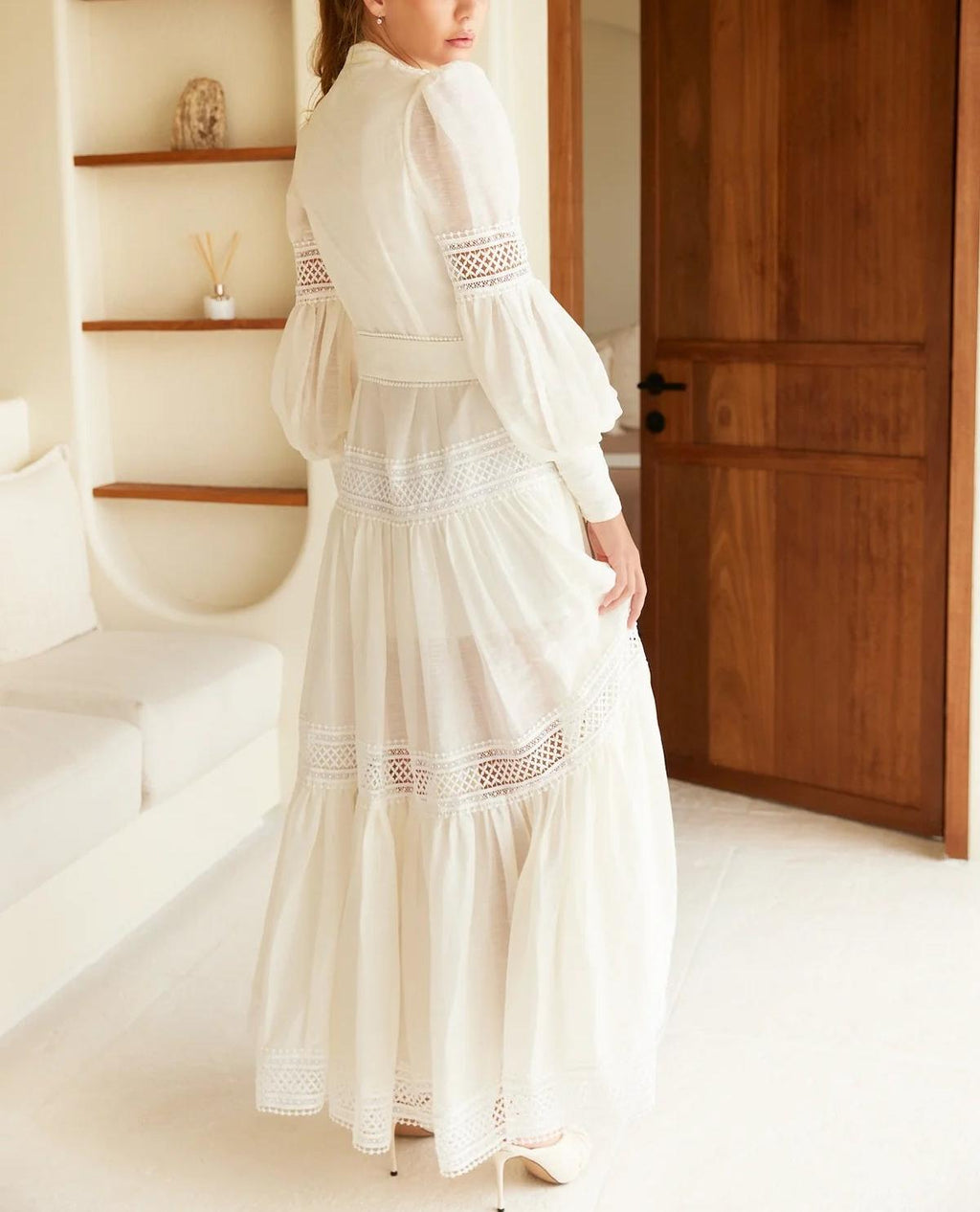 Snow White Maxi Dress