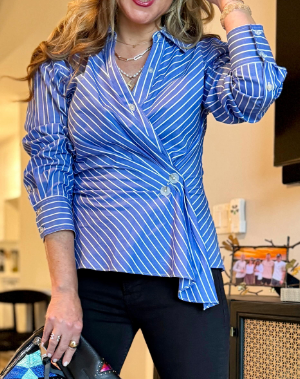 Chill Flattering Stripe Shirt