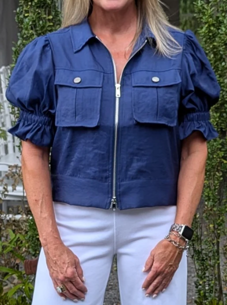 Casual Pockets Jacket