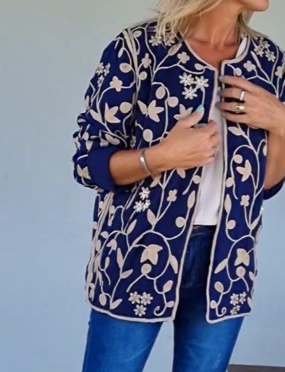 Chic Floral Jacket