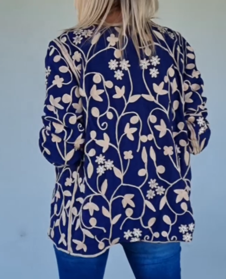 Chic Floral Jacket