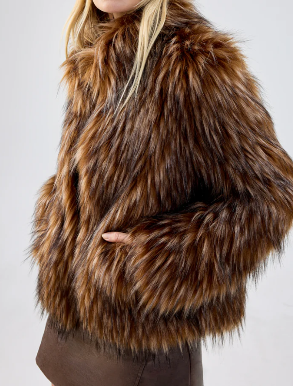 Faux Fur Delish Coat