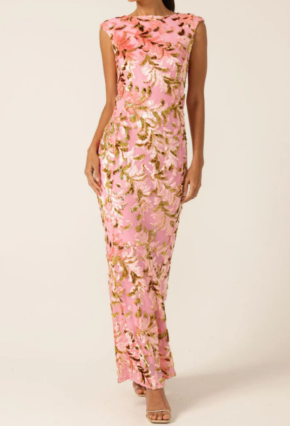 Statement Blossom Dress Outfit